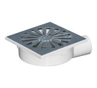 Chiusino con sifone in abs cromato Cromo