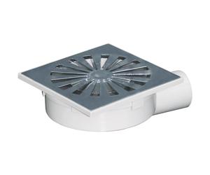 Chiusino con sifone in abs cromato Cromo