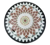 Chiusino Pozzetto in Pietra, Tombino per Pozzo Decorativo con 1 Gancio e Rete Protettiva, Coperchi Pozzetti per Cortile, Villa e Parco(Red)