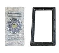 Chiusino Pozzetto, Tombino per Fosse Settiche per Cortili e Giardini, Elevata Capacità di Carico, Possono far Passare le Auto(60x30 cm/23.6x11.8 in)