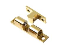 Chiusura a doppio rullo, Chiusura a doppio rullo for porta dell'armadio Chiusura a sfera Chiusura a molla Rame Argento 40-60 mm(Copper-(60mm),5PCS)