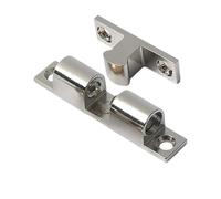 Chiusura a doppio rullo con sfera, Chiusura a Doppio Rullo for Ante di Armadi Multicolor 40-60mm 1-10 PZ(Silver-60mm,10PCS)