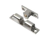 Chiusura a doppio rullo con sfera, Chiusura a Doppio Rullo for Ante di Armadi Multicolor 40-60mm 1-10 PZ(Silver-50mm,1PCS)