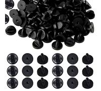 Chiusura a farfalla in gomma,Sostituzione farfalla frizione Pin Backs,30PCS