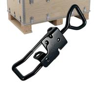 Chiusura a Ferramenta per porta con chiavistello e fermo | Chiusure a Tiro Per Home Studio, Ufficio Esterno, Officina Falegnameria, Garage, Magazzino, Armadio, Congelatore, Capanno
