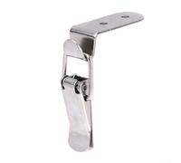 Chiusura a gancio a 90 gradi in acciaio inox con chiusura a molla per l'uso su vari tipi di scatole tra cui metallo e legno (A 1PC)