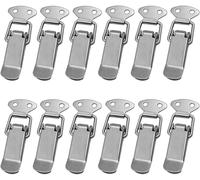 Chiusura a Leva 12 Pezzi Fermaglio a Molla,Acciaio Inox Leva Chiusura Collo Del