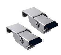 Chiusura a leva, 2 pezzi, chiusura a chiavistello for fibbia ad alveare, lucchetto elettrico, gancio fisso, for porta dell'armadio(B)