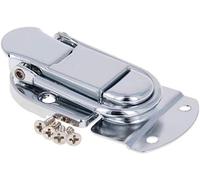 Chiusura a leva in metallo, chiusura, Chiusura a levetta, chiusura a levetta a molla, gancio resistente, lunghezza 60x33 mm