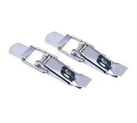 Chiusura a levetta, chiusura a levetta a molla, gancio resistente, 2 pezzi di metallo