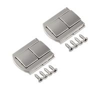 Chiusura a levetta, chiusura a levetta a molla, gancio resistente, 6 pezzi(Sliver Tone)