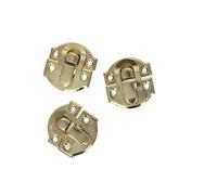 Chiusura a levetta, chiusura a levetta a molla, gancio resistente, portagioie 5 pezzi(Gold)