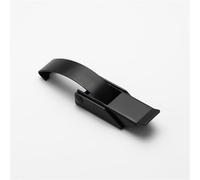 Chiusura a levetta grande per porta 97-70-120 con fibbia di collegamento, colore nero, 1 pezzo (A41-4 nero)