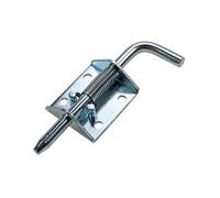 Chiusura a molla, Catenacci telescopici a forma di L in zinco blu for porte, 10 pezzi