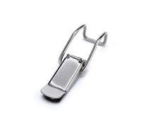 Chiusura a molla con fermo a levetta, Argento della chiusura a molla a dell'acciaio dolce J115B 74 * 20mm for la finestra porta scorrevole