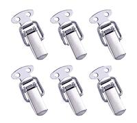 Chiusura a molla con fermo a levetta, Chiusure a levetta caricate a molla 6 pezzi 4,57x2,07 cm