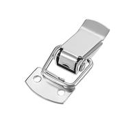 Chiusura a molla con fermo a levetta, Chiusure a levetta caricate a molla in acciaio inossidabile 304 da 2 pezzi 49x22x9mm