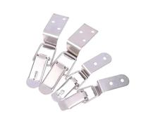 Chiusura a molla con fermo a levetta, Set di chiusure a levetta con caricamento a molla in acciaio inossidabile da 90 gradi, 4 pezzi