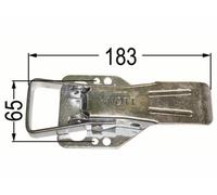 Chiusura a molla per rimorchi Ama 183x65 mm - 2 pz