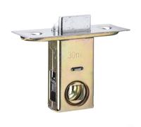 Chiusura a mortasa piatta, design reversibile per porte interne, in lega di zinco, compatibile con leve per porte (30 mm)