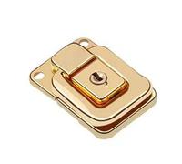 Chiusura a ribalta, Chiusura a leva in acciaio inossidabile for scatole, argento, confezione da 2(6445 40k)