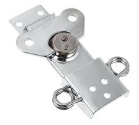 Chiusura a scatto a molla, 2 pezzi in lega di zinco con chiusura a, facile installazione for scatole, cabine, cassette degli attrezzi, armadietti