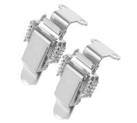 Chiusura a scatto a molla, 4 fibbie in acciaio inossidabile for armadietto portautensili, chiusura di ricambio for cassetta degli attrezzi, for impieghi gravosi