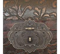 Chiusura a scatto con chiusura a levetta, 4 pezzi, in lega di zinco, con fibbia