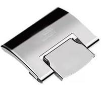 Chiusura a scatto con molla in acciaio inossidabil Cerniere a molla (confezione da 2, argento metallizzato) for armadietti portautensili a scatola(5252 73)