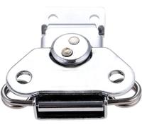 Chiusura a scatto, Morsetto a ginocchiera e serratura a becco d'anatra 60x72mm Chiusura for armadi e scatole Confezione da 2