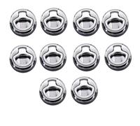 Chiusura a scatto per portello marino in acciaio inossidabile con tirante a filo - Set da 10, 6, 4 o 2 pezzi per portelli del ponte della barca e del compartimento camper(10pcs a lot)