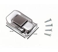 Chiusura A Scorrimento Per Valigia 48Mm X 33Mm In Acciaio CP Confezione Da 200