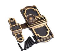 Chiusura a scrocco scorrevole, Chiavistello for porta e finestra in rame, serratura scorrevole, for cancello, fibbia in bronzo