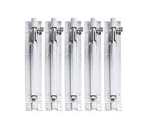 Chiusura a scrocco scorrevole, Serratura a cilindro scorrevole for porta in acciaio inossidabile da 1,5-6 pollici(6 in)