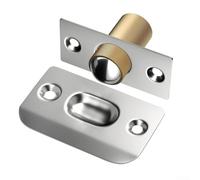 Chiusura a sfera per ante di armadi e armadi, tensione regolabile a molla a basso profilo, in acciaio inox, design nascosto, struttura in ottone resistente, si adatta alla maggior parte dei tipi di