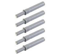 Chiusura a spinta in ABS for aprire la porta | Multicolor, Lungo/Corto, 73/107 mm, 5 pz: Hardware for cassetti for mobili da cucina(Gray--short)