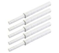 Chiusura a spinta in ABS for aprire la porta | Multicolor, Lungo/Corto, 73/107 mm, 5 pz: Hardware for cassetti for mobili da cucina(White-long)