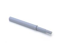 Chiusura a spinta in ABS for aprire l'armadio | Bianco e grigio, 5 pezzi, for mobile da cucina, armadio, cassetto: apertura a pressione(Gray)
