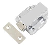 Chiusura a spinta per porta aperta Hardware magnetico per armadietto in lega di zinco resistente Facile da installare per cassetto dell'armadio da cucina - Chiusura a spinta per porta aperta