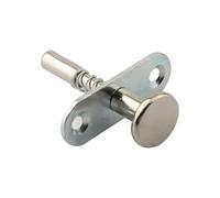 Chiusura a stantuffo con viti 6 Bullone a molla in acciaio da 5x45 mm for applicazioni di mobili come armadi e cassetti