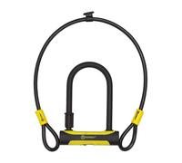 Chiusura a U AUVRAY U-LOCK U-ROC con cordino da 100 cm - 180 x 245 mm,