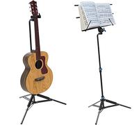 Chiusura automatica a doppio utilizzo come supporto per chitarra portatile o supporto per spartiti - ECT7 IA Stands - Perfetto torta de guitarra tenendo a mente di essere rispettoso dell'ambiente.