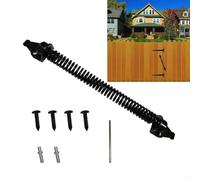 Chiusura automatica a molla per cancello da 35,6 cm con tensione regolabile per porte pesanti e leggere, adatto per uso a sinistra o a destra