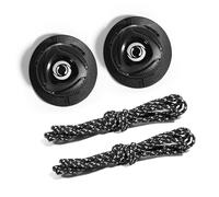 Chiusura automatica a vite Lacci per scarpe Girare Fibbie automatiche Nessuno Tie Lacci per scarpe Stretching Lock Accessori per scarpe, Bianco e nero, As the picture shown