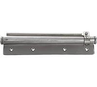 chiusura automatica della porta inossidabile, Chiudiporta Argento SS Singola molla regolabile Montaggio superficiale Chiusura automatica Resistenza al fuoco 45 kg