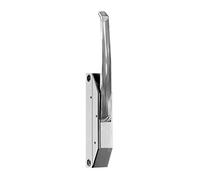 Chiusura Automatica Verticale, Modello SENZA chiave per Porte piccole di Istituti Alberghieri. | Maniglia con Nasello Tipo A (Acero Zincato).