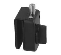 Chiusura Comando Scorrevole Nera Elegante per Porte in Vetro SUS304 Materiale Us