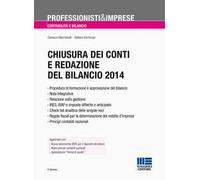 Chiusura dei conti e redazione del bilancio 2014