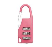 Chiusura del codice, Cilindri di chiusura Lucchetto a combinazione a 3 cifre for cerniere Multicolore 56x21x12mm(Pink)