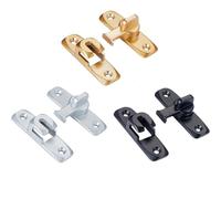 Chiusura della porta 90/180 Degree Flip Door Lock Slid Barn Bolts Home Security Sliding Doors Latch Small Gate(Mix color-3pcs)